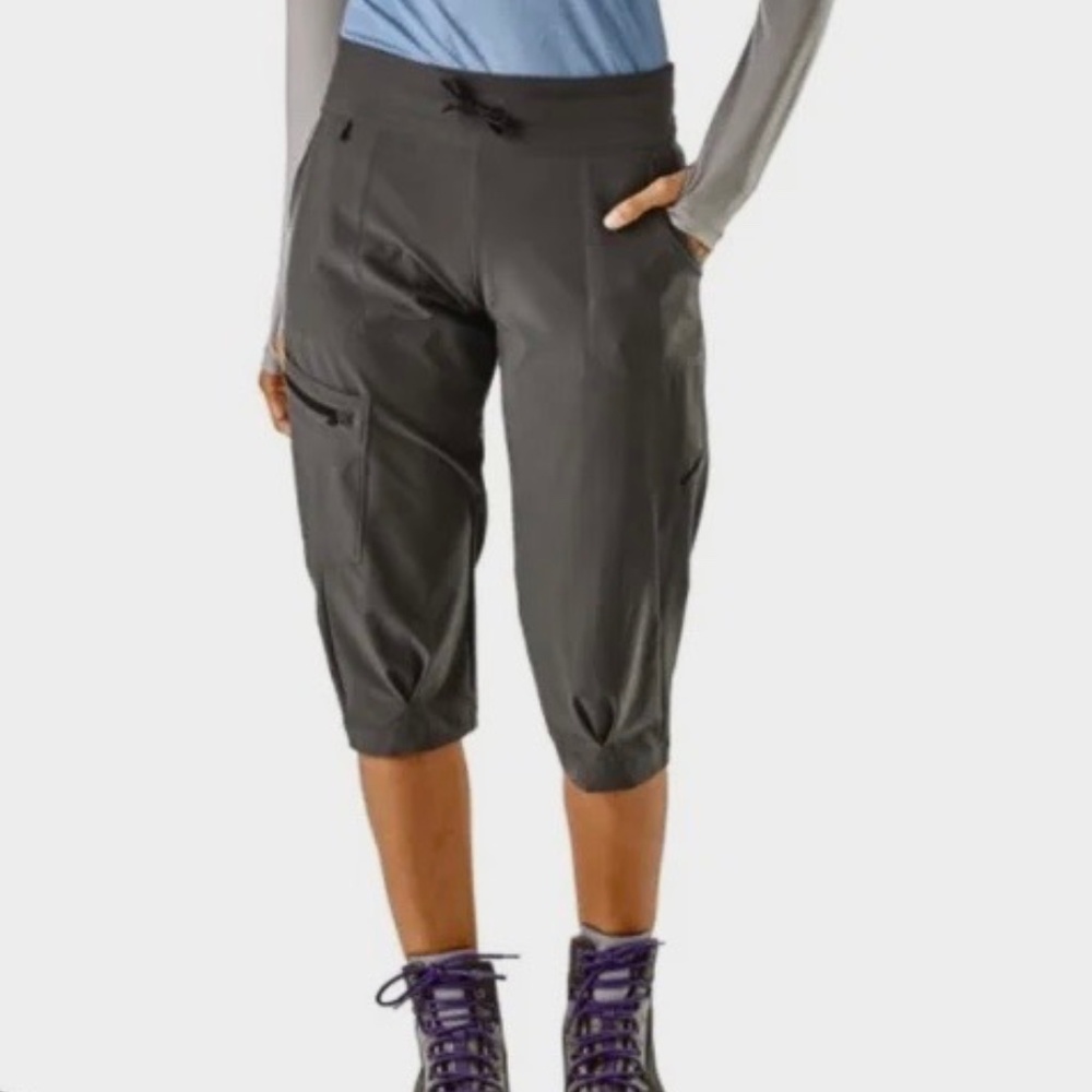 Patagonia Fall River Comfort Stretch Grey Copped Hiking SZ M